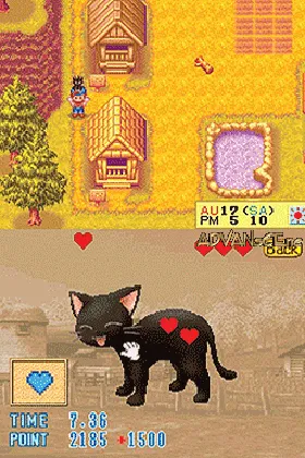 Harvest Moon DS (Europe) (En,Fr,De,Es,It) (Rev 1) screen shot game playing